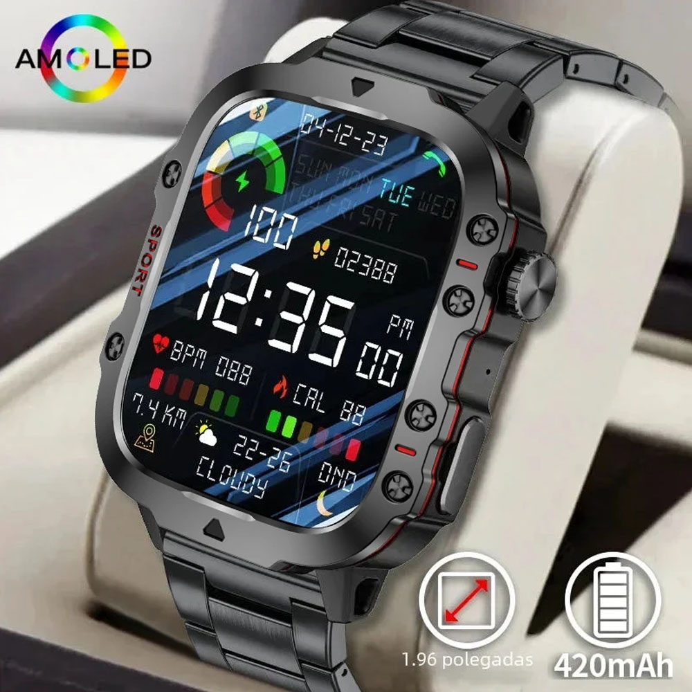 Phase Esports & Gaming Festival - Original Robuste Herren-Smartwatches Drahtlose Anrufe Fitness-Uhr