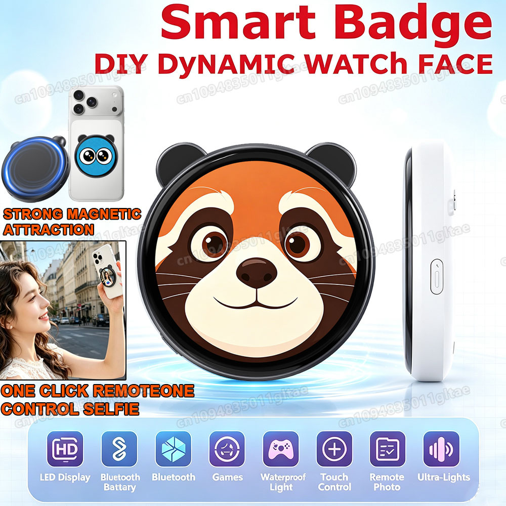 Phase Esports & Gaming Festival - 1,50 Zoll HD-Bildschirm Smart Dynamic E-Badge