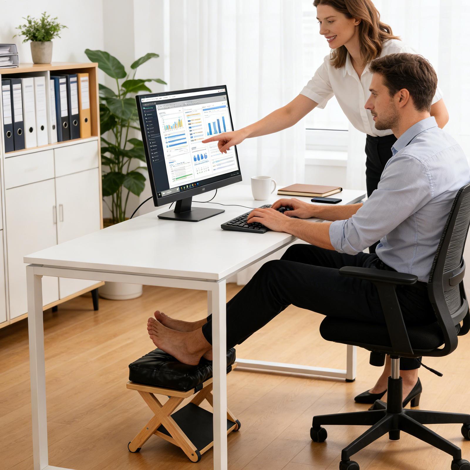 Fußstütze unter dem Schreibtis – Footrest Under Desk Bewertung und Preis