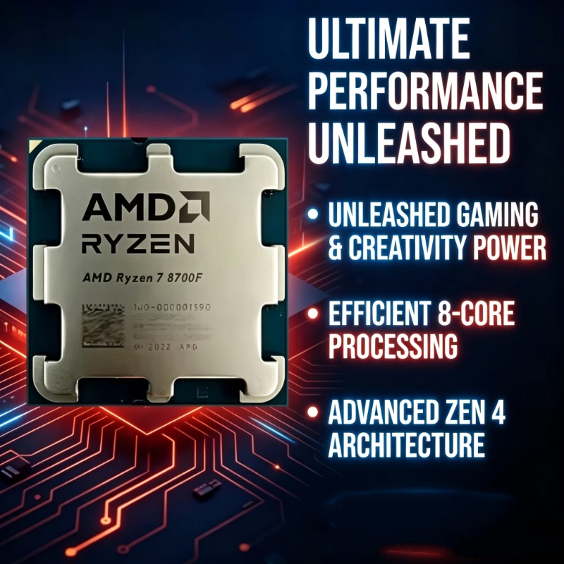 AMD Ryzen 7 8700F AM5 Gaming-C – Esports Gaming Pc Build Bewertung und Preis