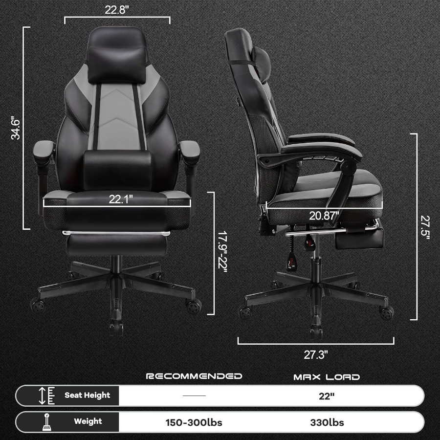 Gaming-Stuhl für Erwachsene, C – Video Gaming & Esports Usd Acc Bewertung und Preis