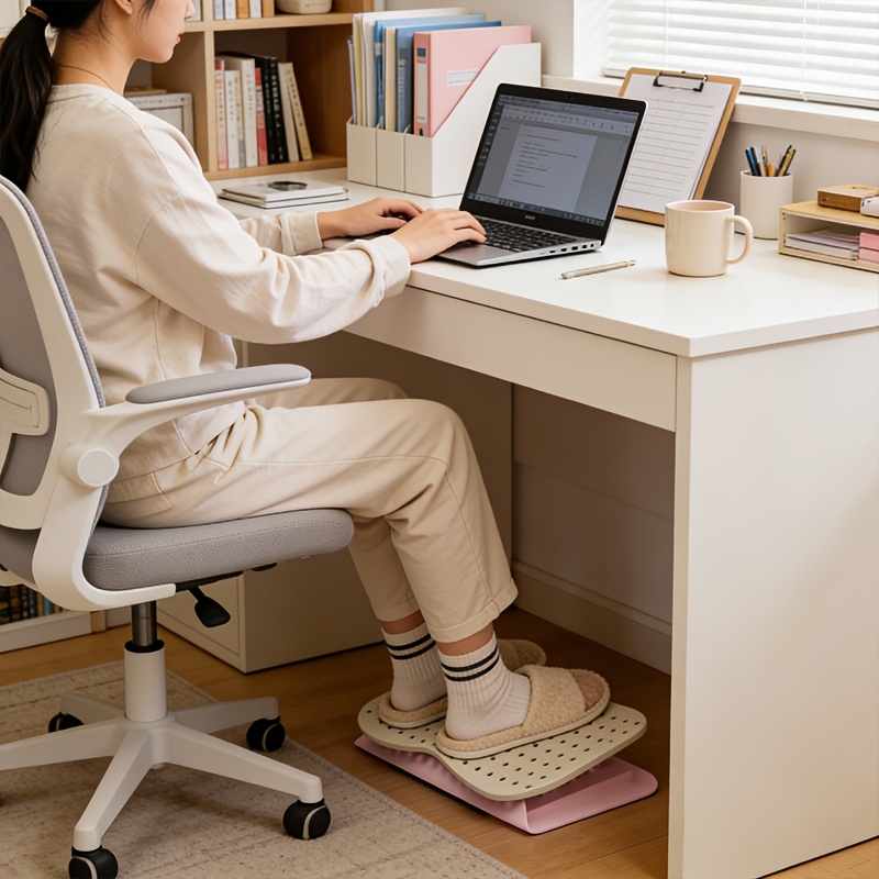 Tragbare Fußstütze mit Noppen, – Footrest Under Desk Bewertung und Preis
